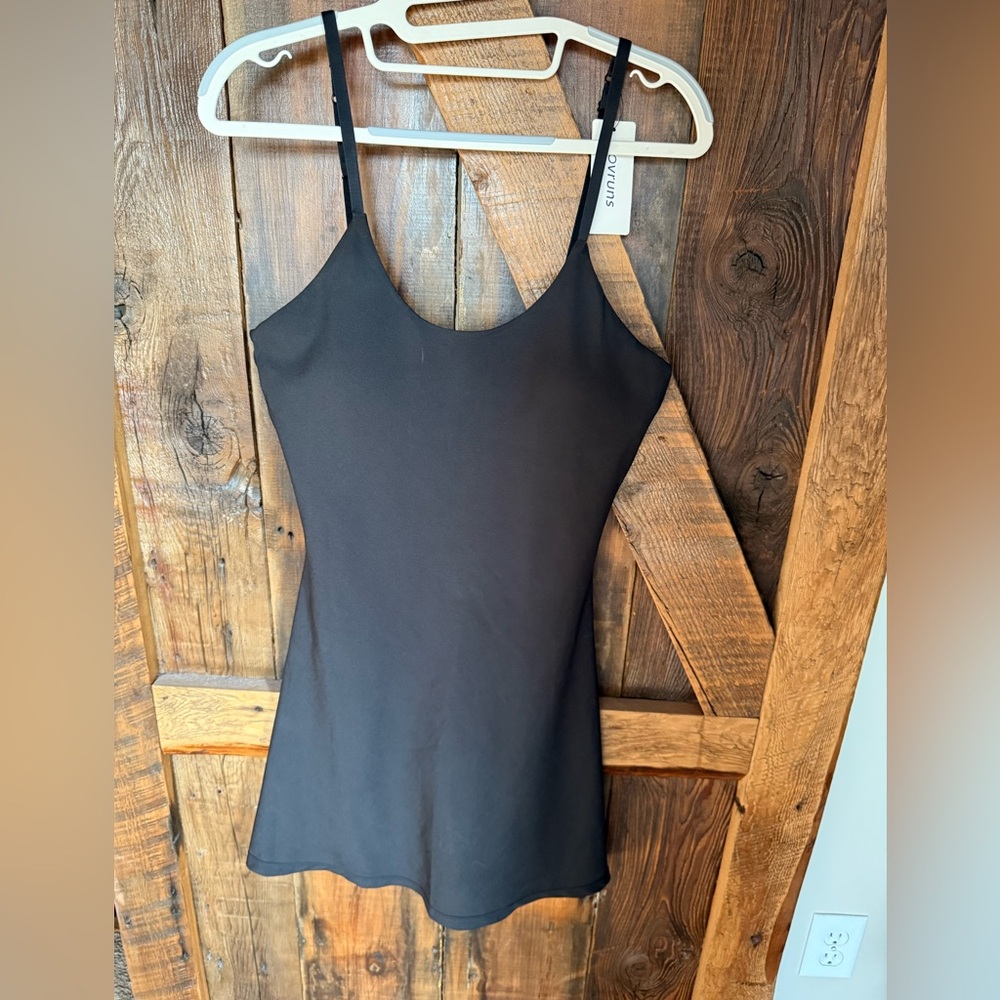 Black active golf or leisure dress with shorts attached womens XS